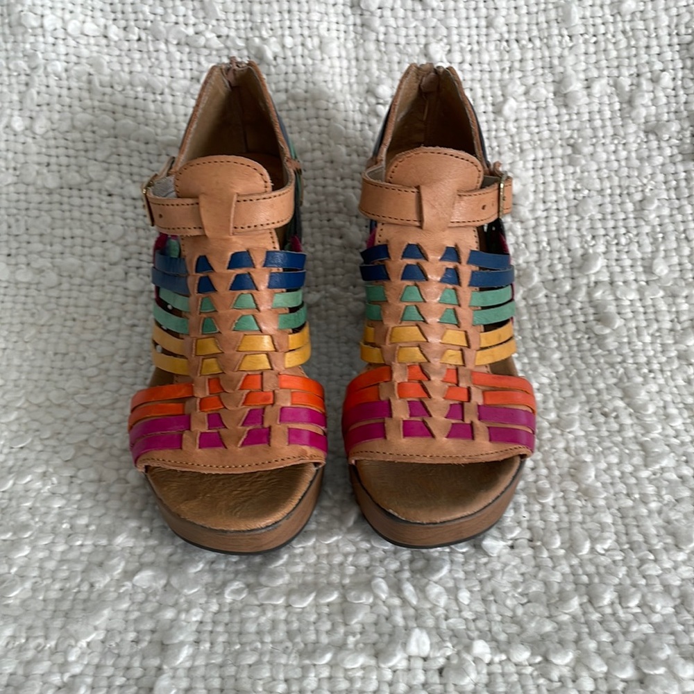 Handmade rainbow guaraches